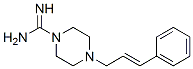CAS 登录号：81746-15-8， 4-[(E)-3-苯基丙-2-烯基]哌嗪-1-甲脒