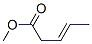 structure of CAS# 818-58-6, 3-Pentenoic Acid Methyl Ester;Methyl (E)-Pent-3-Enoate;(E)-Pent-3-Enoic Acid Methyl Ester;Pent-3-Enoic Acid Methyl Ester