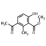 CAS#: 819052-32-9， Methyl 3-acetyl-6-hydroxy-2-methylbenzoate