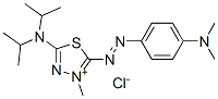 CAS#: 81921-84-8， 5-(Diisopropylamino)-2-[[4-(Dimethylamino)Phenyl]Azo]-3-Methyl-1,3,4-Thiadiazolium Chloride