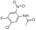 结构式 CAS# 81962-58-5, N1-(5-氯-4-氟-2-硝基苯基)乙酰胺
