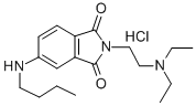 CAS#: 81994-68-5， 4-Butylamino-N-(2-(Diethylamino)Ethyl)Phthalimide Hydrochloride