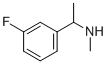 structure of CAS# 820209-02-7, (RS)-N-[1-(3-Fluorophenyl)Ethyl]Methylamine