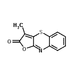 CAS#: 820968-52-3， 3-Methyl-2H-furo[3,2-b][1,4]benzothiazin-2-one