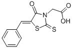 CAS#: 82159-06-6， (5-Benzylidene-4-Oxo-2-Thioxo-Thiazolidin-3-Yl)-Acetic Acid