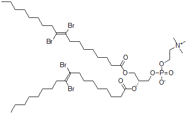CAS#: 82178-46-9， 1,2-Bis(9,10-Dibromooleoyl)Phosphatidylcholine