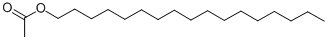 structure of CAS# 822-20-8, Acetic Acid n-Heptadecyl Ester;Acetic Acid Heptadecyl Ester;Heptadecyl Ethanoate;1-Heptadecanol, Acetate