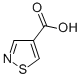 structure of CAS# 822-82-2, 4-Carboxyisothiazole;Isothiazole-4-Carboxylicacid;4-Carboxyisothiazole
