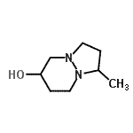 CAS#: 82222-06-8， 1-Methylhexahydro-1H-pyrazolo[1,2-a]pyridazin-6-ol