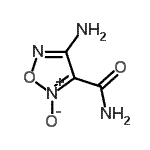 CAS#: 82295-76-9， 4-Amino-1,2,5-oxadiazole-3-carboxamide 2-oxide