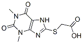 CAS#: 82331-12-2， 2-[(1,3-Dimethyl-2,6-Dioxo-7H-Purin-8-Yl)Sulfanyl]Acetic Acid