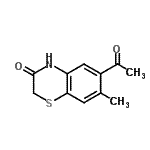 CAS#: 823801-82-7， 6-Acetyl-7-methyl-2H-1,4-benzothiazin-3(4H)-one