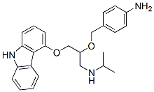 CAS#: 82408-63-7， 1-[[2-(4-Aminophenyl)-1,1-Dimethylethyl]Amino]-3-(9H-Carbazol-4-Yloxy)-2-Propanol