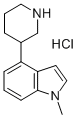 CAS#: 82439-10-9， 1-Methyl-4-(3-Piperidinyl)-1H-Indole Monohydrochloride