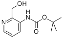 structure of CAS# 824429-51-8, (2-Hydroxymethyl-Pyridin-3-Yl)-Carbamic Acid Tert-Butyl Ester;(2-HYDROXYMETHYL-PYRIDIN-3-YL)-CARBAMIC ACID TERT-BUTYL ESTER;Tert-Butyl 2-(Hydroxymethyl)Pyridin-3-Ylcarbamate;3-(Boc-Amino)-2-(Hydroxymethyl)Pyridine