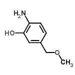 CAS#: 824933-84-8， 2-Amino-5-(methoxymethyl)phenol