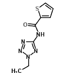 CAS#: 824945-04-2， N-(2-Ethyl-2H-tetrazol-5-yl)-2-thiophenecarboxamide