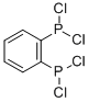 structure of CAS# 82495-67-8, 1,2-Bis(Dichlorophosphino)Benzene;1,2-Bis(Dichlorophosphino)Benzene, Min. 97%;1,2-Bis(Dichlorophosphino)Benzene, 98+%;1,2-BIS(DICHLOROPHOSPHINO)BENZENE
