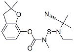 CAS#: 82560-72-3， (2,2-Dimethyl-3H-Benzofuran-7-Yl) N-(2-Cyanoethyl-Propan-2-Yl-Amino)Sulfanyl-N-Methyl-Carbamate