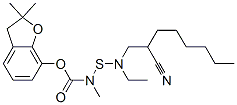 CAS#: 82560-75-6， (2,2-Dimethyl-3H-Benzofuran-7-Yl) N-(2-Cyanoethyl-Octyl-Amino)Sulfanyl-N-Methyl-Carbamate
