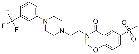 CAS#: 82608-06-8， N-(2-(4-(3-Trifluoromethylphenyl)-1-piperazinyl)ethyl)-2-methoxy-5-methylsulfonylbenzamide