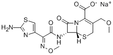 CAS#: 82619-04-3， Cefpodoxime