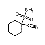 CAS#: 82691-75-6， 1-Cyanocyclohexanesulfonamide