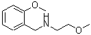 structure of CAS# 827328-30-3, 2-Methoxy-N-(2-methoxybenzyl)ethanamine;(2-methoxybenzyl)(2-methoxyethyl)amine;(2-Methoxy-benzyl)-(2-methoxy-ethyl)-amine;(2-methoxyethyl)[(2-methoxyphenyl)methyl]amine
