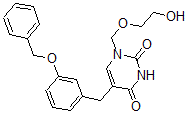 CAS#: 82857-75-8， 5-(3-Benzyloxybenzyl)-1-(2'-hydroxyethoxymethyl)uracil