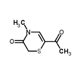 CAS#: 82912-52-5， 6-Acetyl-4-methyl-2H-1,4-thiazin-3(4H)-one