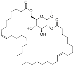 CAS#: 82933-91-3， [(2R,3S,4S,5R)-3,4-Dihydroxy-6-Methoxy-5-[(E)-Octadec-9-Enoyl]Oxyoxan-2-Yl]Methyl (E)-Octadec-9-Enoate