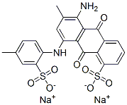 CAS#: 83027-59-2， Disodium 5-Amino-9,10-Dihydro-6-Methyl-8-[(4-Methylsulphonatophenyl)Amino]-9,10-Dioxoanthracenesulphonate
