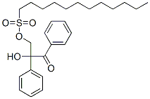 CAS#: 83029-01-0， 2-Hydroxy-3-Oxo-2,3-Diphenylpropyl Dodecane-1-Sulphonate