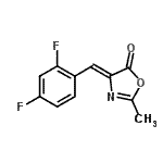 CAS#: 831191-79-8， (4Z)-4-(2,4-Difluorobenzylidene)-2-methyl-1,3-oxazol-5(4H)-one