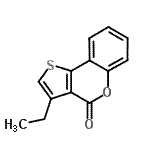 CAS 登录号：831225-62-8， 3-乙基-4H-噻吩并[3,2-c]苯并吡喃-4-酮
