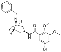 CAS#: 83130-83-0， Exo-5-Bromo-2,3-Dimethoxy-N-(8-(Phenylmethyl)-8-Azabicyclo(3.2.1)Oct-3 -Yl)Benzamide