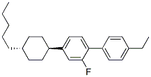 CAS#: 83171-55-5， Trans-4'-Ethyl-2-Fluoro-4-(4-Pentylcyclohexyl)-1,1'-Biphenyl