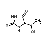 CAS#: 83178-72-7， 5-(1-Hydroxyethyl)-2-thioxo-4-imidazolidinone