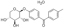 CAS#: 83354-79-4， (4-Methylphenyl)(4-(beta-D-Xylopyranosyloxy)Phenyl)Methanone Hydrate