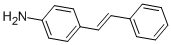 structure of CAS# 834-24-2, 4-Aminostilbene;4-(2-Phenylethenyl)Aniline;4-(2-Phenylvinyl)Aniline;4-[(E)-2-Phenylvinyl]Aniline