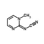 CAS#: 83412-76-4， [(2E)-1-Methyl-2(1H)-pyrimidinylidene]cyanamide
