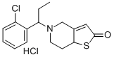 CAS#: 83427-64-9， 5-(1-(2-Chlorophenyl)Propyl)-5,6,7,7a-Tetrahydro-4H-Thieno[3,2-c]Pyridin-2-One Hydrochloride