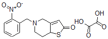 CAS#: 83427-68-3， 5-(2-Nitrobenzyl)-5,6,7,7a-tetrahydro-4H-thieno(3,2-c)pyridin-2-one oxalate