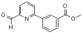 structure of CAS# 834884-82-1, Methyl 3-(6-Formyl-2-Pyridinyl)Benzoate;3-(6-Formyl-Pyridin-2-Yl)-Benzoic Acid Methyl Ester