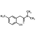 CAS#: 83504-93-2， 2-(2-Hydroxy-5-methylphenyl)-N,N-dimethylethanethioamide