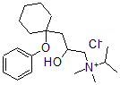 CAS#: 83514-04-9， [2-Hydroxy-3-(1-phenoxycyclohexyl)propyl]-isopropyl-dimethylammonium chloride