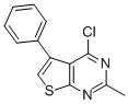 CAS#: 83548-61-2， 4-Chloro-2-Methyl-5-Phenylthieno[2,3-d]Pyrimidine