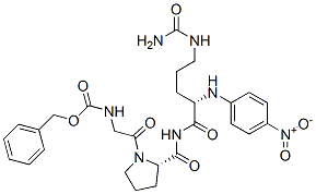 CAS#: 83575-46-6， N-(Benzyloxycarbonyl)Glycyl-L-Prolyl-N5-Carbamoyl-N-(4-Nitrophenyl)-L-Ornithinamide