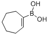 structure of CAS# 835882-35-4, Cyclohepten-1-Ylboronic Acid;Cycloheptene-1-Boronic Acid, 97%;Cyclohept-1-En-1-Ylboronic Acid;1-CYCLOHEPTEN-1-YLBORONIC ACID