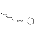 CAS#: 83611-07-8， 5-Hexen-1-yn-1-ylcyclopentane